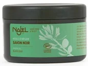 Mydła - Czarne Mydło z Organicznym Olejem Arganowym i Oliwą z Oliwek, Najel, 180g - miniaturka - grafika 1
