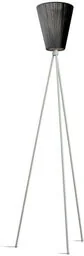 Northern - Oslo Wood Lampa Podłogowa Light Grey/Czarna Northern - Lampy stojące - miniaturka - grafika 1