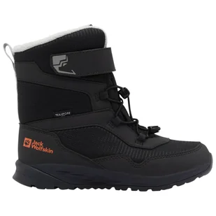 Dziecięce buty zimowe Jack Wolfskin Polar Bear-B Texapore High Vc K Rozmiar butów (UE): 36 / Kolor: czarny - Buty dla chłopców - miniaturka - grafika 1