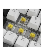 Klawiatury - Sharkoon SGK50 S3 White, Gateron Yellow - miniaturka - grafika 1