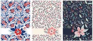 Zeszyty szkolne - Beniamin, Zeszyt A4, 60 kartek, kratka, Flower, mix - miniaturka - grafika 1