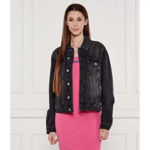 Karl Lagerfeld Jeans Kurtka jeansowa Regular Fit - Kurtki damskie - miniaturka - grafika 1