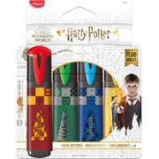 Przybory szkolne - Maped Zakreślacz Harry Potter 4 kolory - miniaturka - grafika 1
