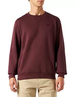 Bluzy męskie - G-STAR RAW Męska bluza premium Core, Fioletowy (Vineyard Wine C235-d303), XS - miniaturka - grafika 1