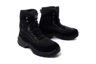 MANITU 670680-1 schwarz, śniegowce męskie - Manitu - Buty zimowe męskie - miniaturka - grafika 1