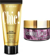Balsamy i kremy do opalania - Soleo Soleo Chic! Przyspieszacz + Słoiczek Beauty Face - miniaturka - grafika 1