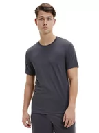 Koszulki męskie - CALVIN  KLEIN KOSZULKA MĘSKA T-SHIRT S/S CREW NECK GREY 000NB2364E JF2 - Rozmiar: M - miniaturka - grafika 1