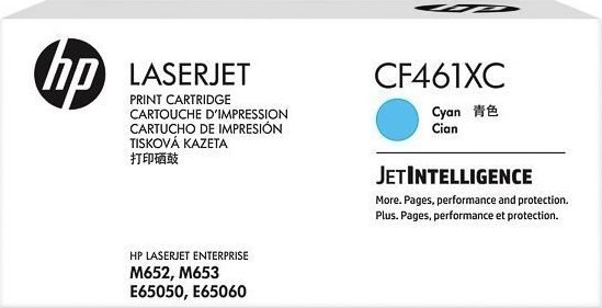 Toner HP 656X Cyan Oryginał CF461XC