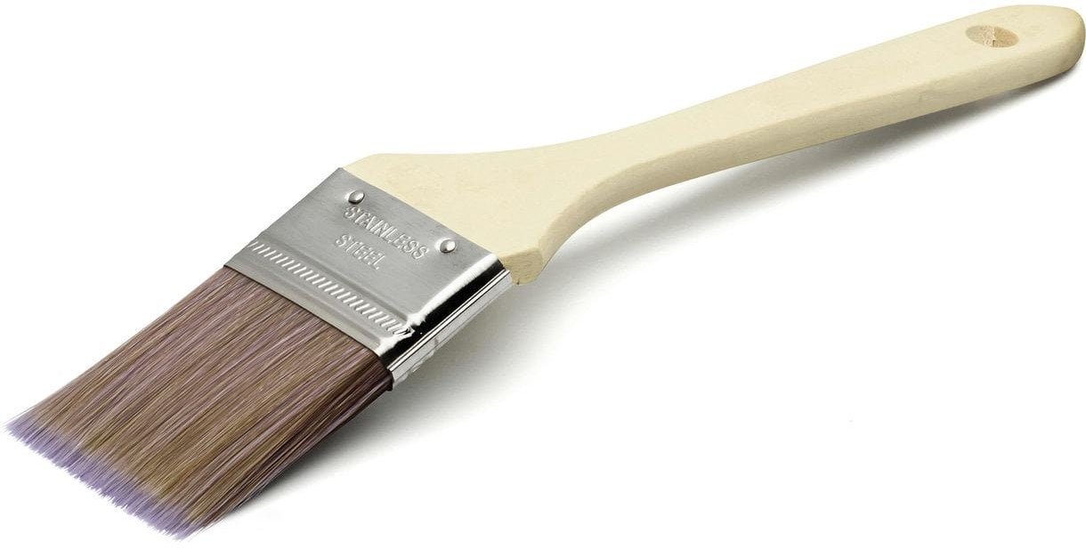 ANZA Anza Basic Pro Short Angled Brush 25 Mm