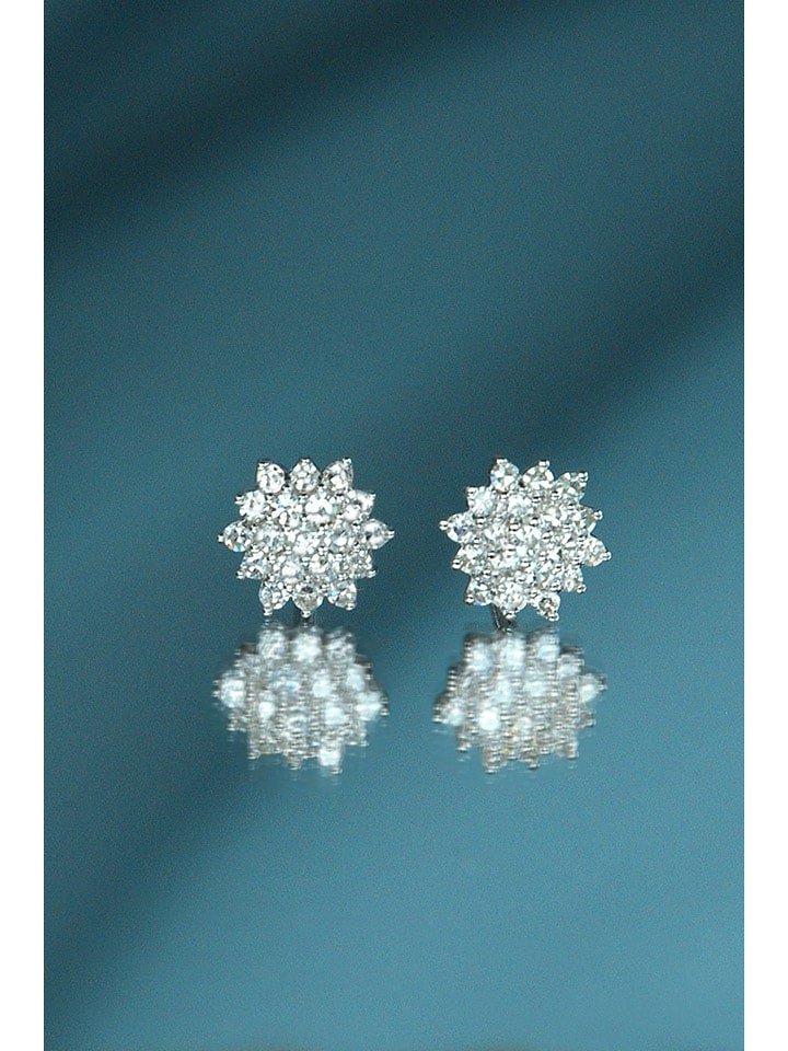 DIAMANTA Złote kolczyki-wkrętki 