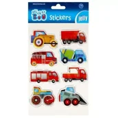 Szkolne artykuły papiernicze - Naklejki Sticker BOO Autka - miniaturka - grafika 1