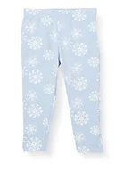 Legginsy - Blue Seven Dziewczęce legginsy, niebieski AOP Orig, 7 lat - miniaturka - grafika 1