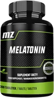 Układ nerwowy - MZ-STORE MELATONIN 1MG MELATONINA 200 TABLETEK - miniaturka - grafika 1