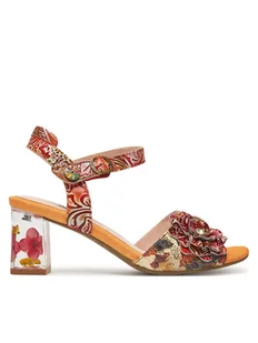 Laura Vita Sandały Lucieo 25 Pomarańczowy - Sandały damskie - miniaturka - grafika 1