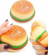Zabawki sensoryczne - GNIOTEK MOCHI SQUISHY ZABAWKA ANTYSTRESOWA ZESTAW DLA DZIECI HAMBURGER - miniaturka - grafika 1