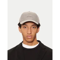 Czapki męskie - Czapka z daszkiem Calvin Klein K50K512000 Szary - miniaturka - grafika 1