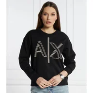 Bluzy damskie - Armani Exchange Bluza | Regular Fit - miniaturka - grafika 1