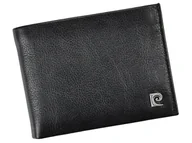 Portfele - Pierre Cardin, Portfel skórzany męski, czarny, SAHARA TILAK03 8806 - miniaturka - grafika 1