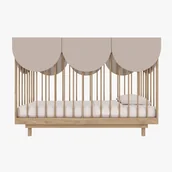 Łóżeczka i kojce - Łóżko dziecięce bloom 70x140 cm z opcją tapczanika i stoliczka - miniaturka - grafika 1