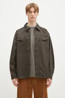 Koszule męskie - adidas Originals koszula bawełniana Premium Essentials Shirt męska kolor zielony regular z kołnierzykiem klasycznym JD3343 - miniaturka - grafika 1