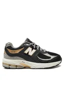 Buty dla dziewczynek - New Balance Sneakersy GC2002PO Czarny - miniaturka - grafika 1