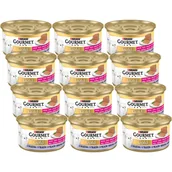 Mokra karma dla kotów - Purina Gourmet Gold Kitten mus z cielęciną 12x85g - miniaturka - grafika 1