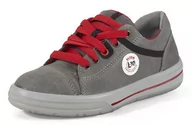 Sneakersy damskie - ELTEN ELTEN Obuwie ochronne VINTAGE Lady Low ESD S3, damskie, sportowe, sneakersy, lekkie, szare/czerwone, stalowe noski - rozmiar 35 74101-35 - miniaturka - grafika 1