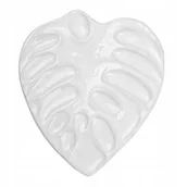 Pozostałe akcesoria malarskie - Paleta malarska porcelanowa liść Renesans - miniaturka - grafika 1