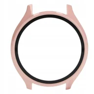 Akcesoria do smartwatchy - Etui Bizon Case+Glass Watch do Xiaomi Watch 2, różowe - miniaturka - grafika 1