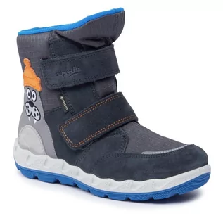 Buty dla chłopców - Śniegowce Superfit GORE-TEX 1-006014-2000 D Grey/Blue - grafika 1