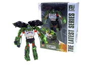 Samochody i pojazdy dla dzieci - Robot Czołg Wojownik Transformacja Brawl Autobot - miniaturka - grafika 1