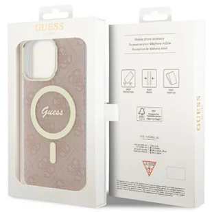 Guess GUHMP13XH4STP iPhone 13 Pro Max 6.7" różowy/pink hardcase 4G MagSafe - Etui i futerały do telefonów - miniaturka - grafika 8