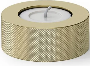 Świecznik na tealighty Club złoty mat - Świeczniki - miniaturka - grafika 1