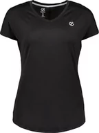 Koszulki sportowe damskie - Dare 2b Koszulka sportowa "Vigilant" w kolorze czarnym - miniaturka - grafika 1