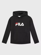 Odzież sportowa dziecięca - Fila Bluza Sande FAT0298 Czarny Regular Fit - miniaturka - grafika 1