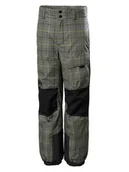 Spodnie narciarskie - Helly Hansen Spodnie narciarskie "Powder" w kolorze szaro-beżowo-czarnym - miniaturka - grafika 1