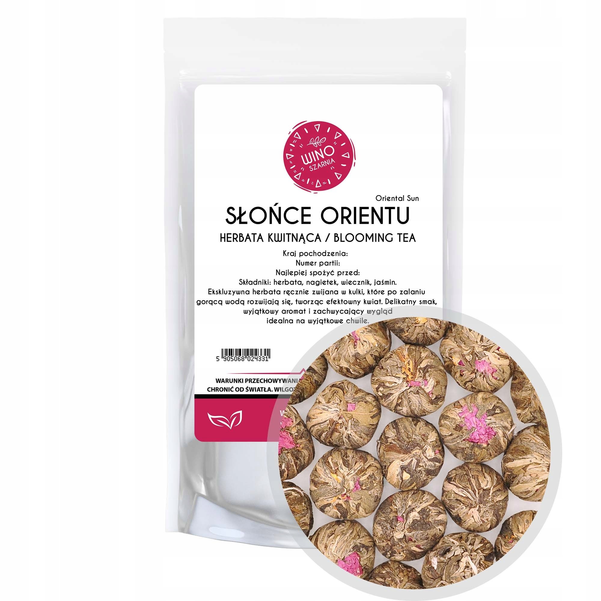 Herbata kwitnąca zielona Słońce Orientu Oriental Sun 1kg