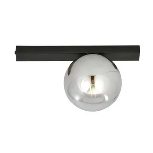 Emibig Fit lampa sufitowa 1-punktowa czarna/transparentna 1122/1 1122/1 - Lampy sufitowe - miniaturka - grafika 1