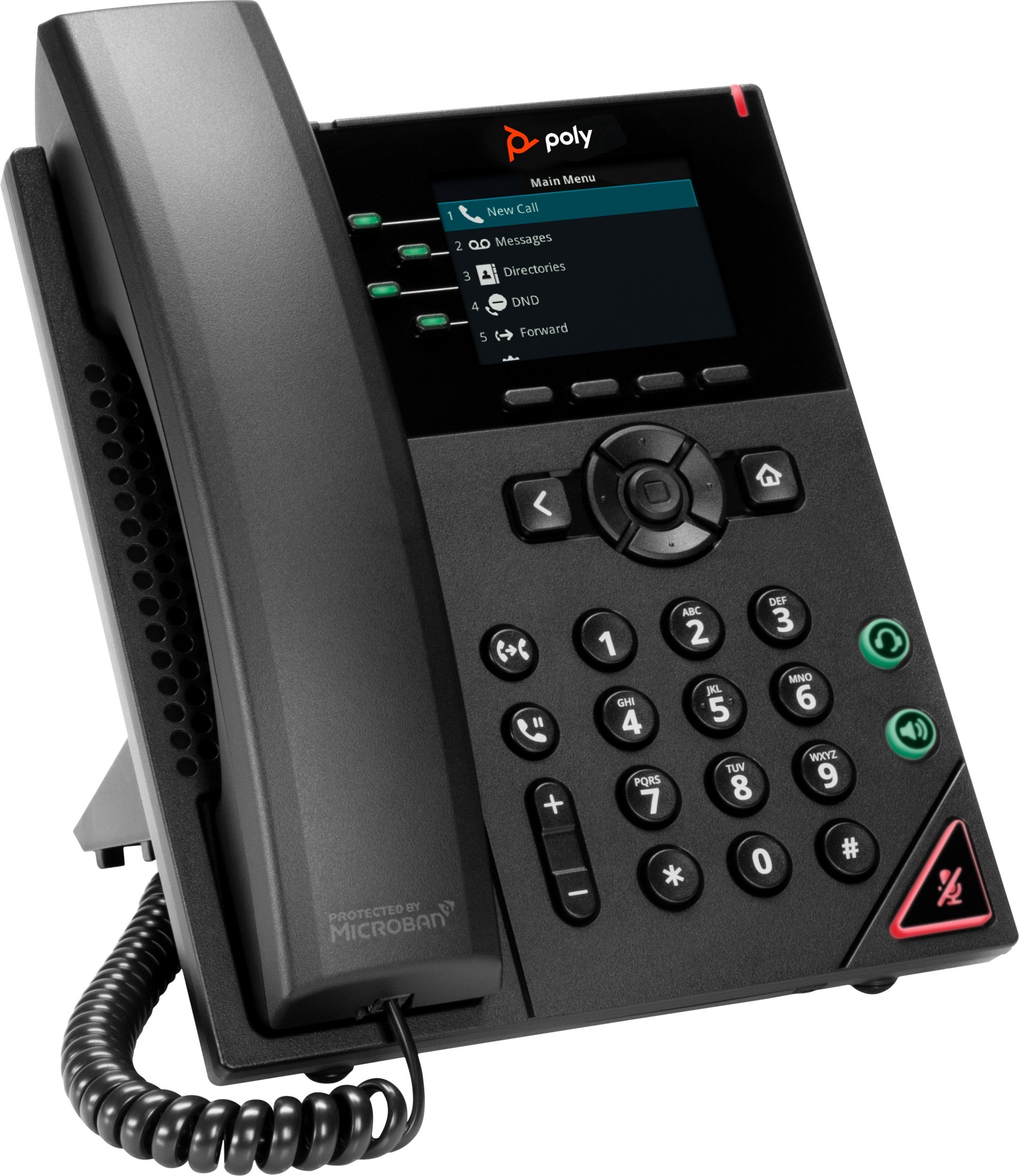 HP VVX 250 4-Line IP Phone and