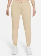 Dresy damskie - Spodnie Dresowe Damskie Beżowe Nike Sportswear Essential DR6161-206 r. L - miniaturka - grafika 1
