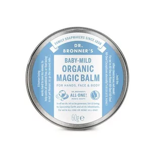Dr. Bronner's Dr Bronners Dr Bronners Baby-Mild balsam do ciała nieperfumowane 60 g - Balsamy i oliwki dla dzieci - miniaturka - grafika 1