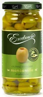 Pasztet i przetwory mięsne - Excelencia Oliwki zielone drylowane 230 g - miniaturka - grafika 1