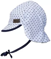 Czapki damskie - Sterntaler Czapka z daszkiem dla chłopców z ochroną karku kapelusz przeciwsłoneczny, niebieski (niebo 325), 51 - miniaturka - grafika 1