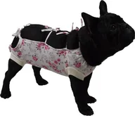 Pozostałe akcesoria dla psów - Grande Finale Koszulka pooperacyjna rozmiar 4 kwiatki [WET1/KW] - miniaturka - grafika 1