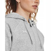 Bluzy damskie - BLUZA DAMSKA RIVAL FLEECE FZ HOODIE UNDER ARMOUR M - Under Armour - miniaturka - grafika 1