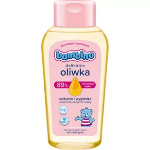 Bambino delikatna oliwka dla dzieci 150 ml (nowa formuła) (data ważności 31-03-2024) - Balsamy i oliwki dla dzieci - miniaturka - grafika 1