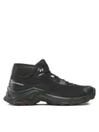 Buty trekkingowe męskie - Salomon Trekkingi X Reveal Chukka Cswp 2 L41762900 Czarny - miniaturka - grafika 1