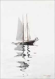 Galeria Plakatu, Plakat, Two–masted Schooner with Dory, Winslow Homer, 40x50 cm - Plakaty Galeria Plakatu, Plakat, Two–masted Schooner with Dory, Winslow Homer, 40x50 cm - Plakaty - miniaturka - grafika 1