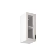 Szafki kuchenne - Szafka Górna Wisząca z Witryną 1 Drzwi G30S Lewa Royal Gała Meble Sosna Nordycka, Biały - miniaturka - grafika 1