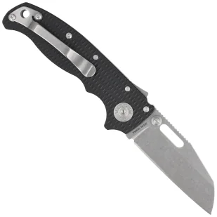 Nóż składany Demko AD20.5 Shark Foot Black G10, Stonewashed CPM S35VN by Andrew Demko (205-S35-SFB) - Noże - miniaturka - grafika 3